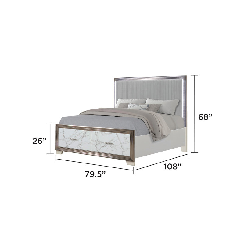 Ensemble de chambre à coucher 5 pièces Desire