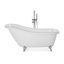 Jodha 1700mm x 800mm Soaking Acrylic Bathtub