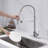 Prime Collection High-Arc Single Handle Kitchen/Bar Faucet with 2-Function Pull-Down Spring Spout Sprayer - Chrome Polished-19182726