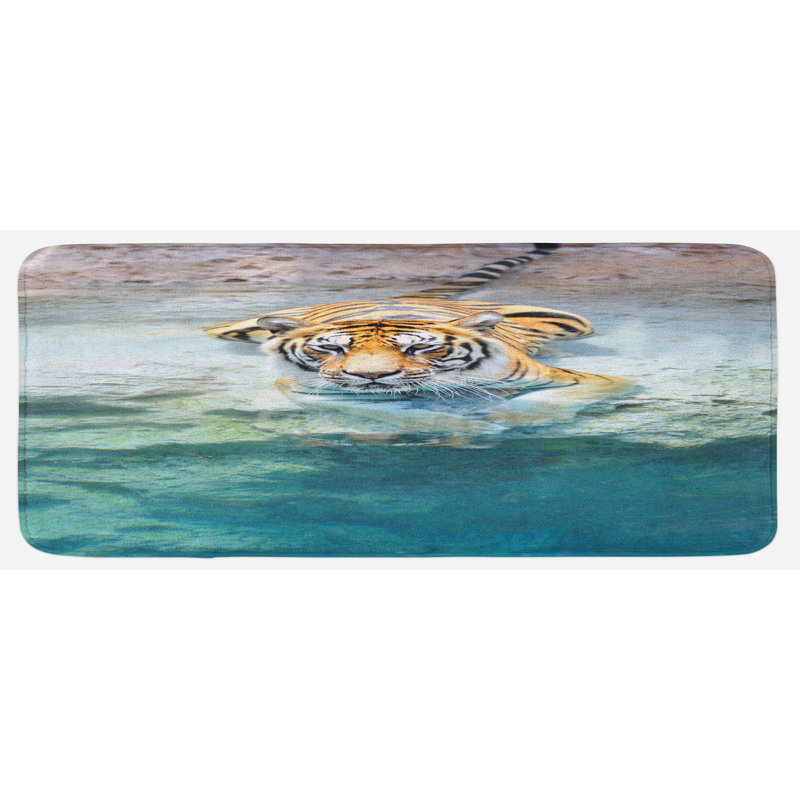 Tapis de cuisine safari
