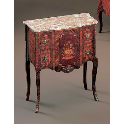 Commode décorative 2 tiroirs
