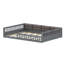 Lit plateforme tapissier avec garde-corps et coussin-231720930