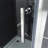 32.5'' - 34'' W x 72'' H Bi-Fold Semi-Frameless Shower Door with Clear Glass