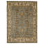Hand Knotted Wool Oriental Area Rug in Light Blue And Ivory