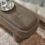 Banc ovale en tissu Mossi-1412025154