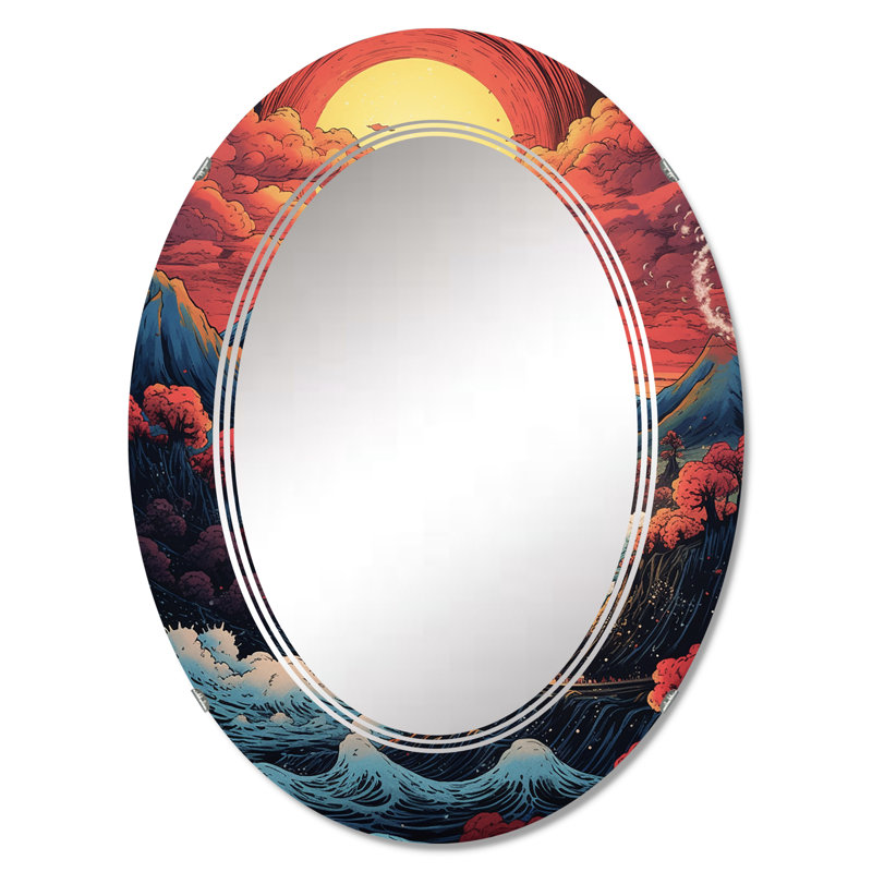 Miroir mural sans cadre Dufton, 30 po x 20 po