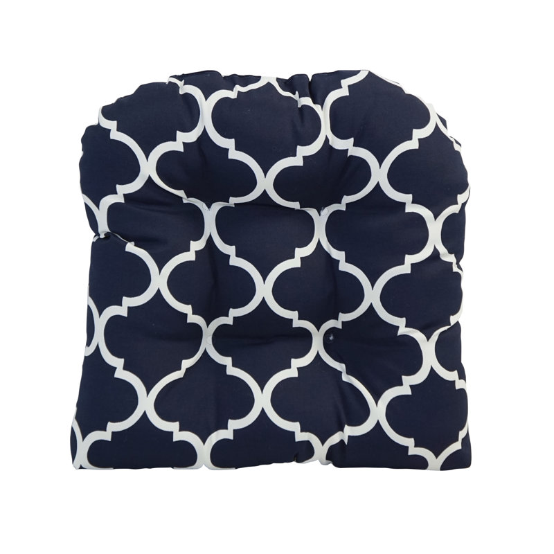 Coussin de chaise de salle à manger pour l'extérieur, Bleu marine Landview