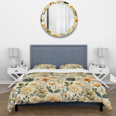 Literie à motif floral Boho