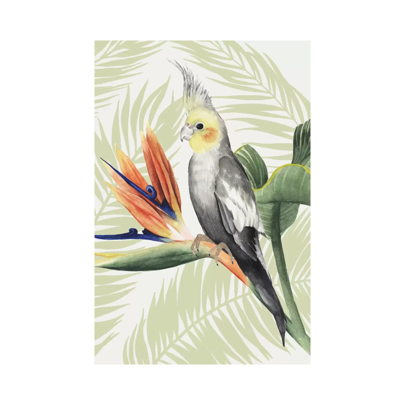 Avian Paradise I by Grace Popp - Gallery-Wrapped Canvas Giclée on Canvas, Wrapped Canvas, 20.32 cm H x 30.48 cm W