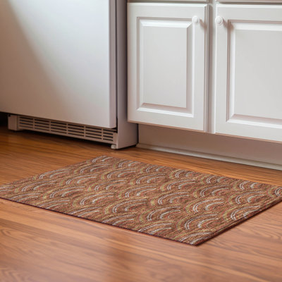 Premium Machine Washable Prisco Paprika Rug