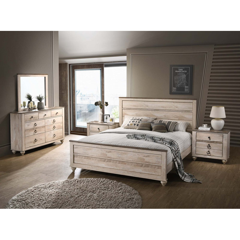 Ensemble de chambre à coucher 5 pièces, Très grand