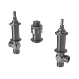 East Square Single Handle Pull Down Kitchen Faucet
