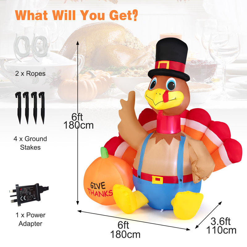 Polyester Thanksgiving Outdoor Decoration