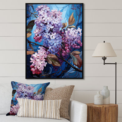 Lilacs Flow Grace II, reproduction d'art sur toile