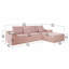 Siège de canapé modulaire 104,3 x 68,9 po, canapé rembourré compressé, combinaison libre 2 pièces, tissu en velours côtelé moelleux-687620554