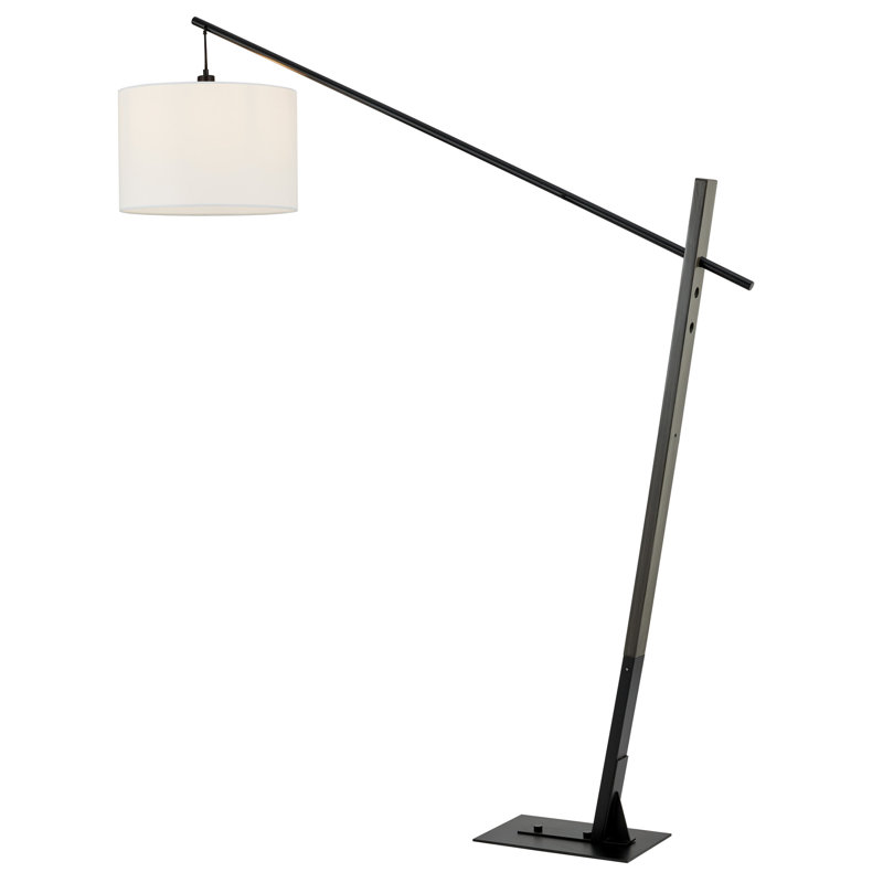 Stockton 83'' Black Task Floor Lamp