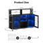 Wine Bottle Rack in Black