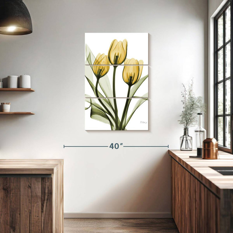 Bouquet de tulipes dorées Harnek, H 38 po x l 24 po