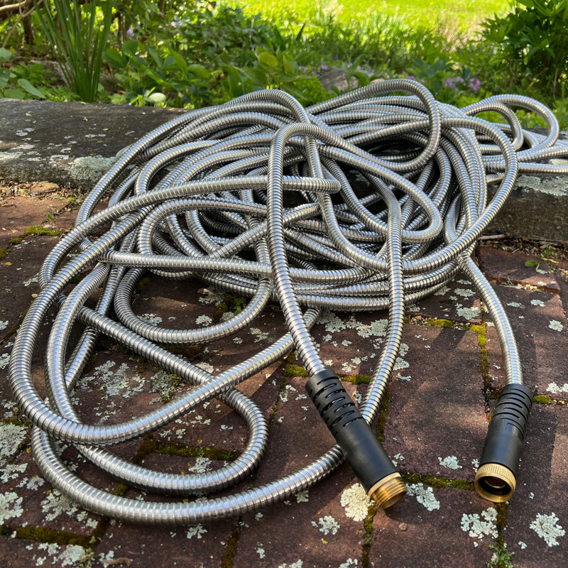 Kings County Tools 75ft Stainless Steel Hose, 0.63" H x 900" W x 0.63" D