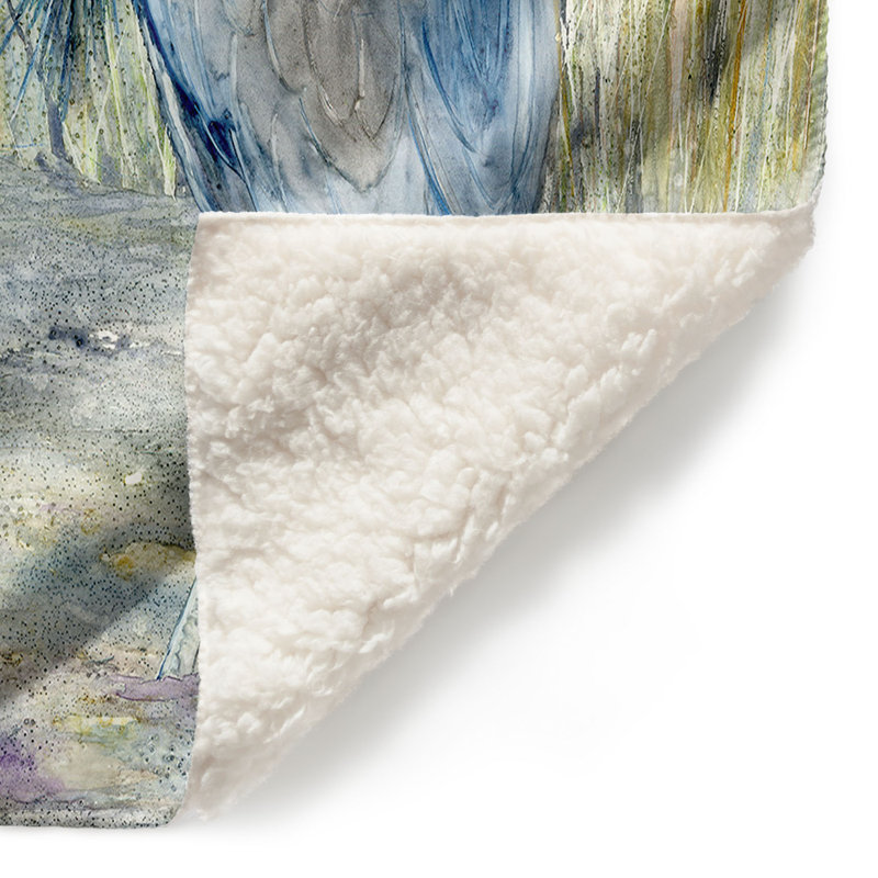 Hand Woven Throw Blanket, 51" x 60"