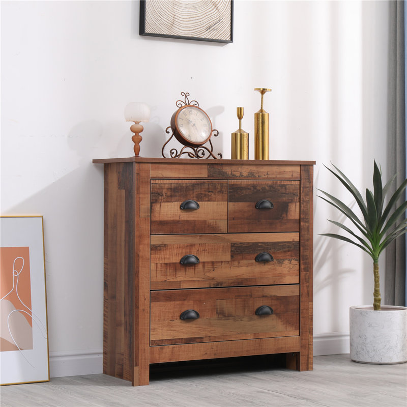 4 Drawer 79Cm W Chest of Drawers