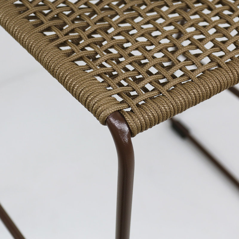 Knot Bar Stool, Oxide /Latte 