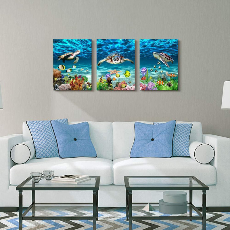 3 Piece Wrapped Canvas Print