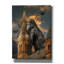  «Kong Burg» par John Hovenstine, art mural sur toile, 40 po x 54 po