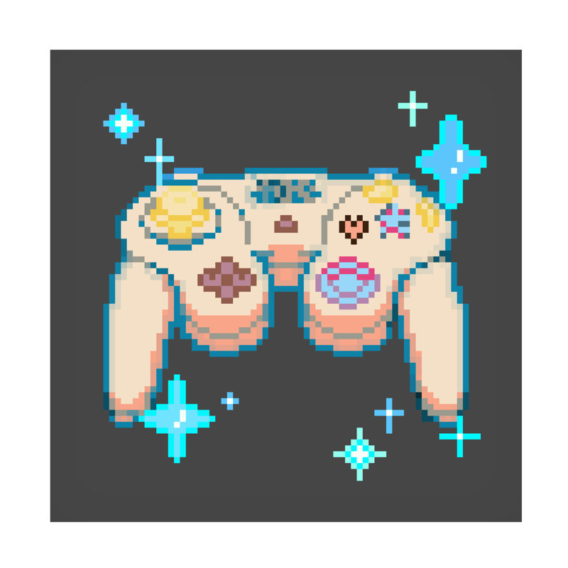 «Game Boy I» sur toile, H 35 po x l 35 po
