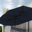 Parasol de marché rectangulaire avec base 15 pi x 9 pi-1435677913