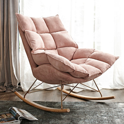 Fauteuil à bascule Home Light Luxury
