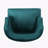Ballentine Mid-Century Modern Accent Chair with Channel Stitching and Rubberwood Legs-1636391751