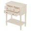 Console mince avec plusieurs options de rangement, idéale pour rehausser la décoration intérieure et organiser les espaces de vie.