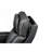 Fortuner Modern Style Upholstery Recliner 3PC Livingroom Set Made With Wood & Massage Function Included-Black