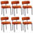 Sherpa Upholstered Metal Dining Chairs-1389094372-1351667564