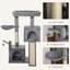 Grady 281.94cm H Cat Tree