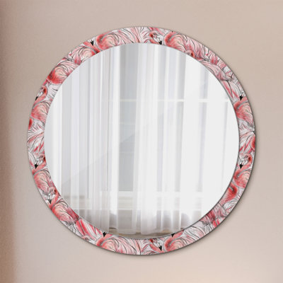 Huldar Glass Flat Wall Mirror
