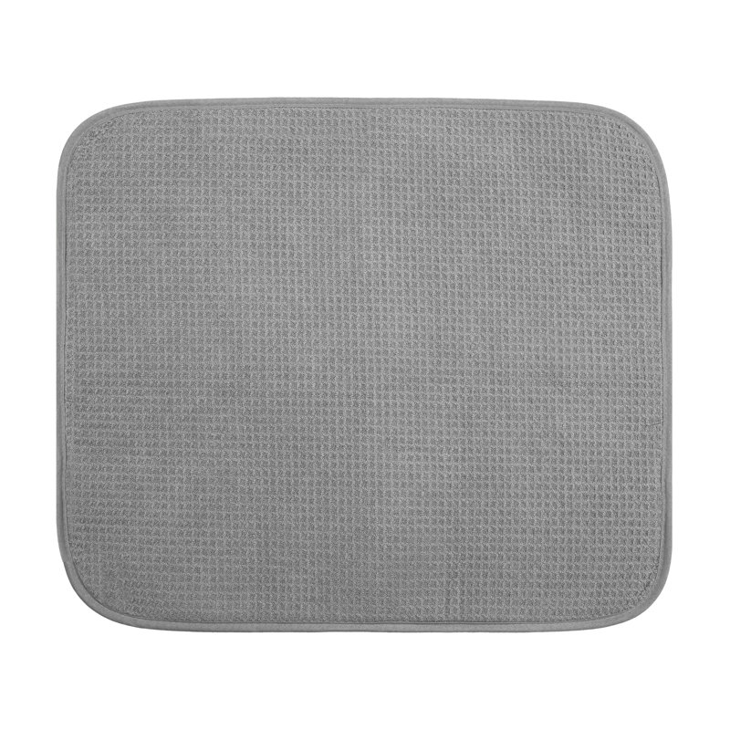Microfiber Drying Mat 16x18 - Gray, Gray