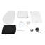 Baignoire gonflable rectangulaire blanche 1 personne DENFER 110 Volt