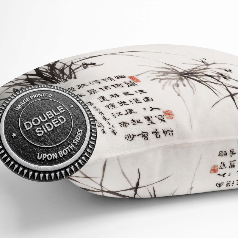 Square Throw Cushion, 40cm H x 40cm W x 15cm D