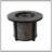 Outdoor Propane Fire Pit, Square Stonecrest Gas Fire Pit For Outside Patio, Concrete Propane Fire Table 50,000 BTU Gas Fire Pit W Lava Rocks, Waterproof Cover