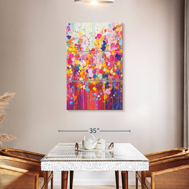 Avery Garden Confetti, 45" H x 28" W