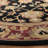 Balthrop Hand Tufted Wool/Cotton/Latex Oriental Rug in Black/Orange-19264745