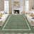 Scalloped Machine Washable Rug Non-Slip Bordered Floor Mats Non-Shedding Soft Low Pile Modern Accent Rugs for Living Room Bedroom Office-1292777944