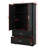 Bathroom Floor Storage Cabinet, Bathroom Storage Unit, Cabinet With 2 Doors And 2 Drawers, And Adjustable Shelf-843625865