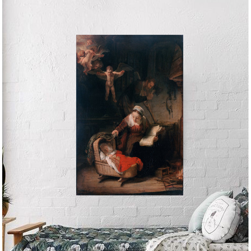Rembrandt - Wrapped Canvas Print, 41cm H x 31cm W