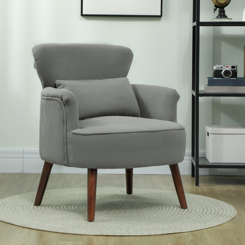 Brooktrails Upholstered Armchair, Grey