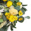 Faux Peony 45cm Wreath