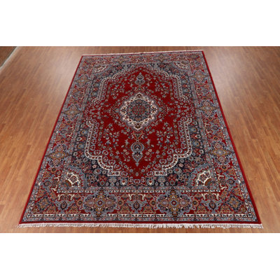 Medallion Red Traditional Turkish Area Rug 10x13