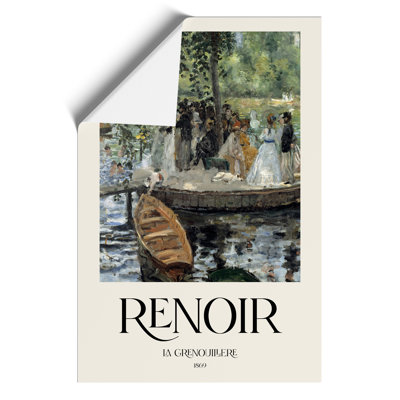 La Grenouillere by Pierre-Auguste Renoir - 1 Piece Painting